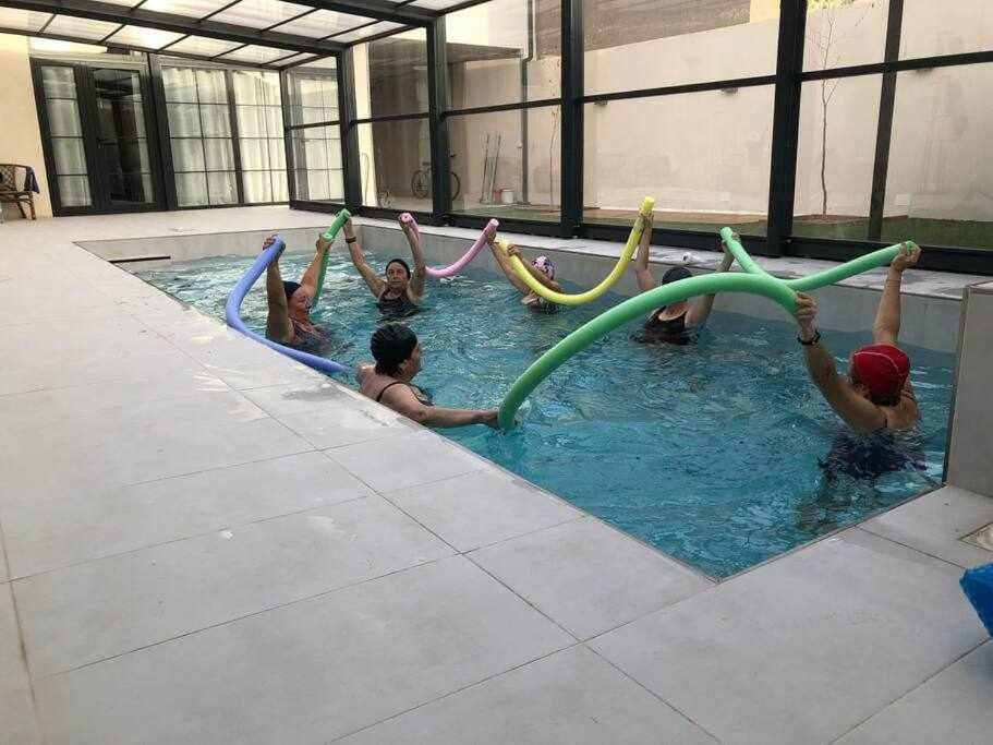 Alojamiento El Pez Casa Con Piscina Climatizada Villafranca de los Caballeros Exterior foto